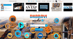 Desktop Screenshot of dharavimarket.com